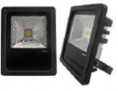 LED reflektor 50 W čierny